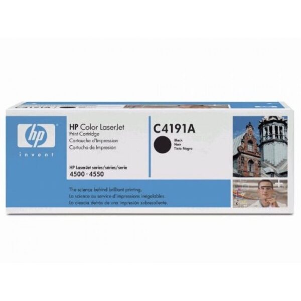 Hp C4191A toner black ORIGINAL leertekelt i181222