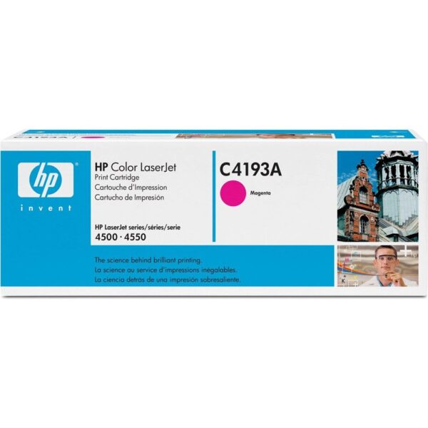 Hp C4193A toner magenta ORIGINAL leertekelt i181232