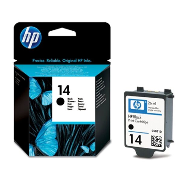 Hp C5011DE tintapatron black ORIGINAL leertekelt i181322