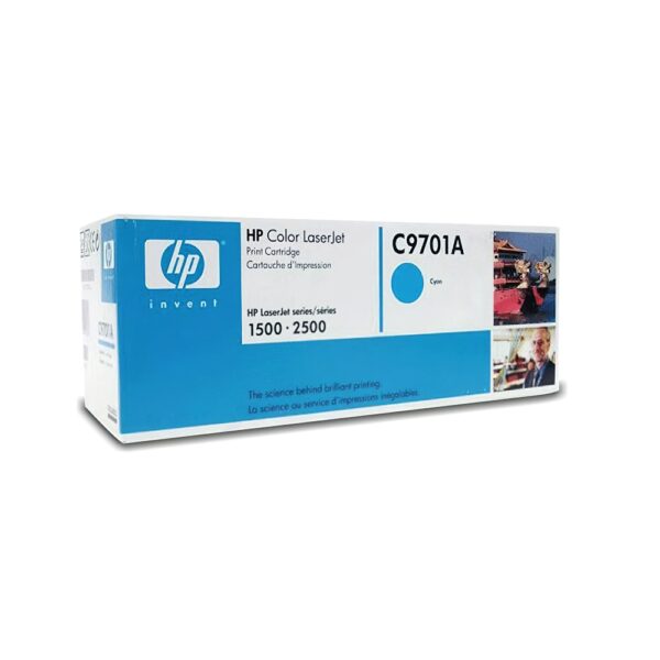 Hp C9701A toner cyan ORIGINAL leertekelt 121A i181412