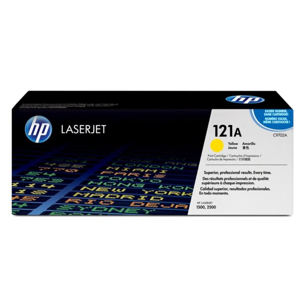 Hp C9702A toner yellow ORIGINAL 121A i126123