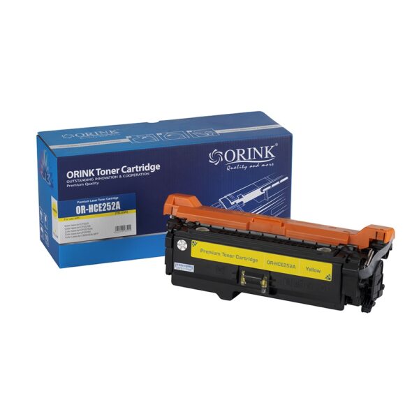 Hp CE252A CANON crg723 toner yellow ORINK i32679