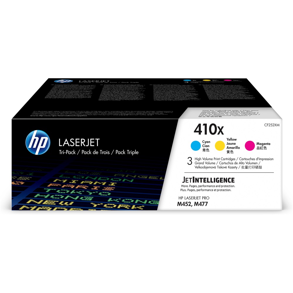 Hp CF252XM toner multipack ORIGINAL (410X) 1 Hp CF252XM toner multipack ORIGINAL (410X)
