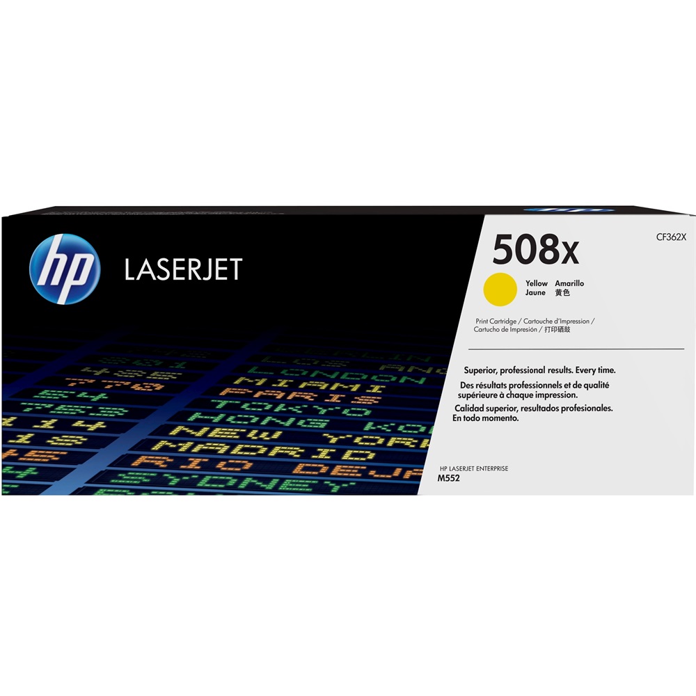 Hp CF362X toner yellow ORIGINAL (508X) 1 Hp CF362X toner yellow ORIGINAL (508X)