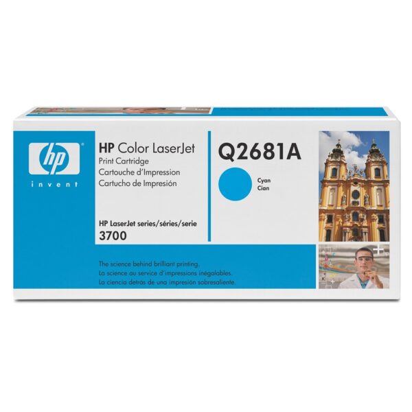 Hp Q2681A toner cyan ORIGINAL leertekelt 311A i181482