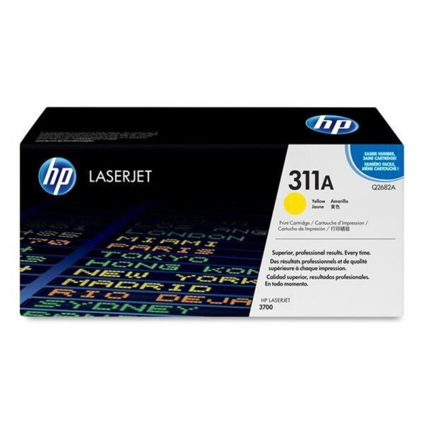 Hp Q2682A toner yellow ORIGINAL leertekelt 311A i181487