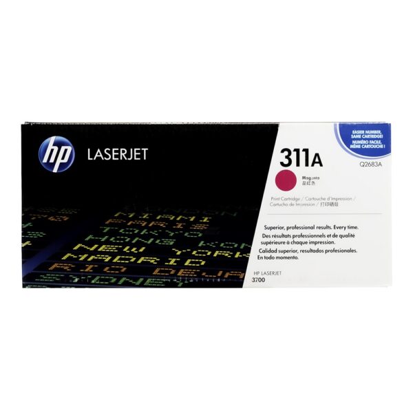 Hp Q2683A toner magenta ORIGINAL leertekelt 311A i181492