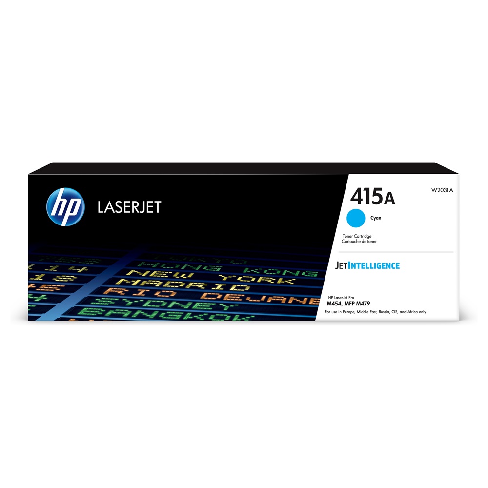 Hp W2031A toner cyan ORIGINAL (415A) 2 Hp W2031A toner cyan ORIGINAL (415A) - Image 2