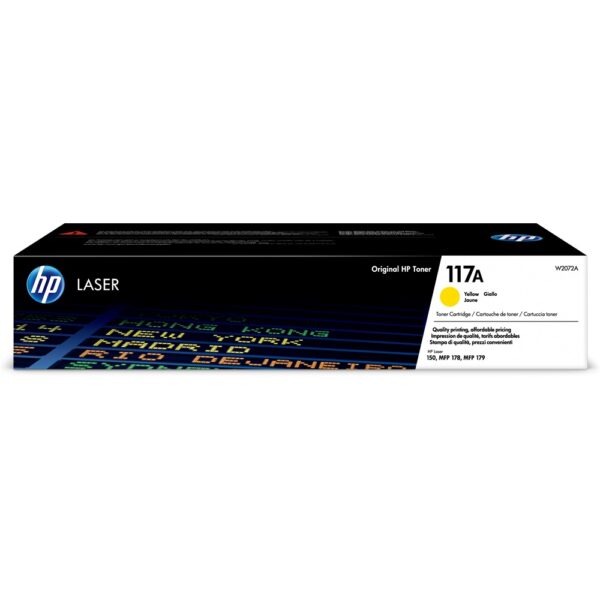 Hp W2072A toner yellow ORIGINAL 117A i130213