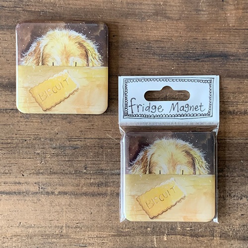 Hűtőmágnes Alex Clark, 6x6 cm, Keksz 1 Hűtőmágnes Alex Clark, 6x6 cm, Keksz