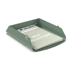 Irattálca, fém, ALBA, zöld