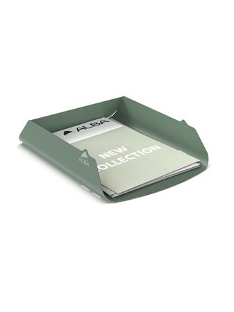 Irattálca, fém, ALBA, zöld 2 Irattálca, fém, ALBA, zöld