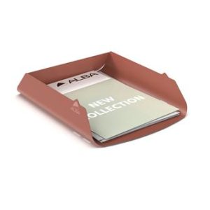 Irattálca, fém, ALBA, terrakotta