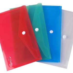 Irattartó tasak, DL, PP, patentos, VICTORIA OFFICE, áttetsző