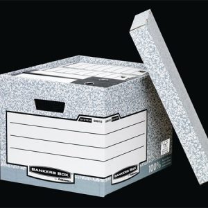 Archiválókonténer, karton, standard, "BANKERS BOX® SYSTEM by FELLOWES®"