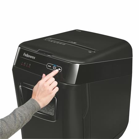 Iratmegsemmisítő, konfetti, 180 lap, FELLOWES "AutoMax™ 200C" 4 461A4