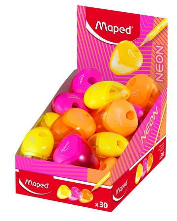 Hegyező display, egylyukú, tartályos, MAPED "I-Gloo Neon", vegyes színek 1 MAPED