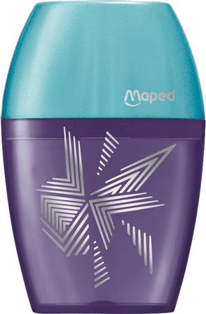 Hegyező, egylyukú, tartályos, MAPED „Arctic Shaker jégvilág" 3 Egylyukú hegyezők