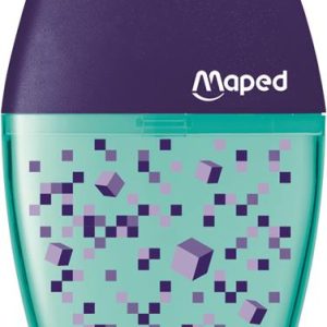 Hegyező display, kétlyukú, tartályos, MAPED "Pixel Party Shaker"