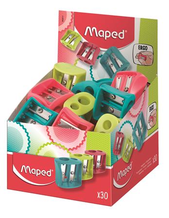 Hegyező display, kétlyukú, MAPED "Vivo" vegyes színek 1 MAPED