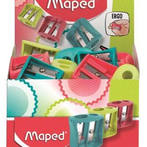 Hegyező display, kétlyukú, MAPED "Vivo" vegyes színek