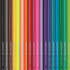 Színes ceruza készlet, háromszögletű, MAPED "Color`Peps Star", 18 különböző szín