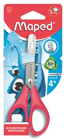 Olló, iskolai, 13 cm, MAPED "Essentials Pulse", vegyes színek 2 Olló, iskolai, 13 cm, MAPED "Essentials Pulse", vegyes színek