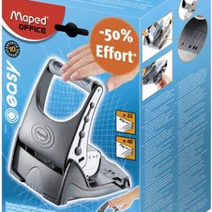 Lyukasztó, kétlyukú, 40 lap, fém, MAPED "Easy Punch 40"