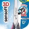 Olló, általános, 16 cm, balkezes, MAPED "Sensoft 3D", vegyes színek