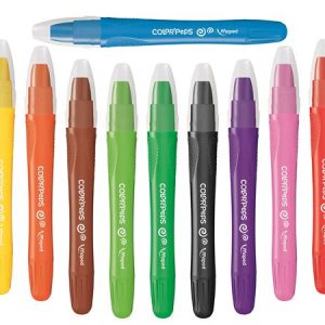 Zsírkréta, kitekerhető, MAPED "Color`Peps GEL", 10 különböző szín