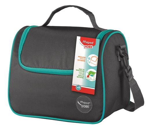 Uzsonnás táska, levehető vállpánttal, MAPED PICNIK "Origins", szürke 1 MAPED PICNIK