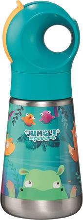 Kulacs, 350 ml, rozsdamentes acél, MAPED PICNIK "Jungle Fever" 2 Kulacs, 350 ml, rozsdamentes acél, MAPED PICNIK "Jungle Fever"