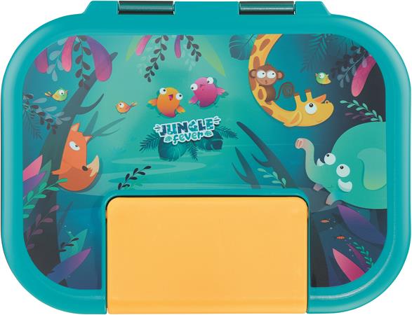 Uzsonnás doboz, 900 ml, Ecozen®, MAPED PICNIK "Jungle Fever" 3 Uzsonnás dobozok