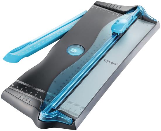 Vágógép, visszahúzódó pengével, A4, 5 lap, Maped "Precise cut" 3 Visszahúzható pengéjű vágógépek személyi használatra