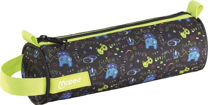 Tolltartó, henger alakú, cipzáras, MAPED, gaming 1 MAPED