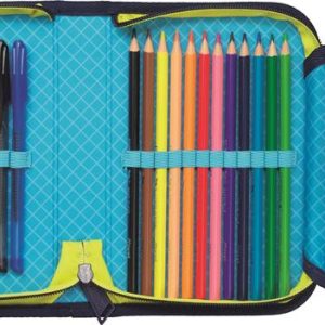 Tolltartó, töltött, klapnis, cipzáras, MAPED, foci