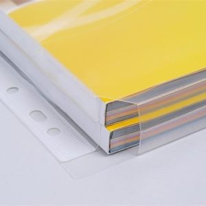 Katalógustartó genotherm, lefűzhető, A4, 180 mikron, PP, 25 mm, VICTORIA OFFICE