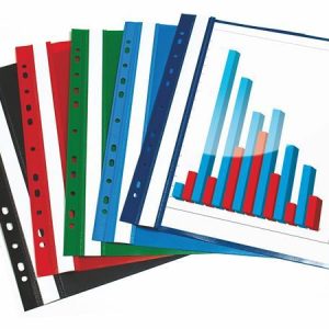 Gyorsfűző, lefűzhető, PP, A4, VICTORIA OFFICE, világoskék