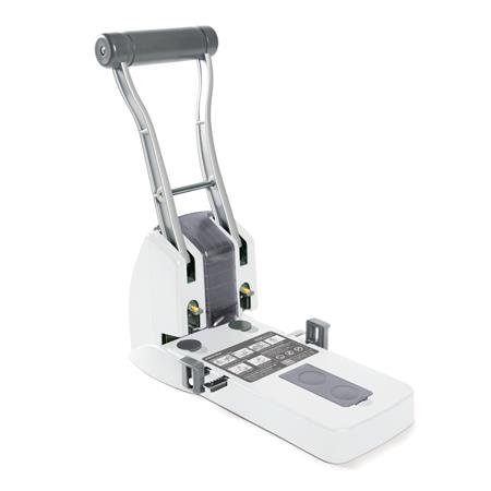 Lyukasztó, nagyteljesítményű, kétlyukú, 150 lap, könnyített lyukasztás, RAPESCO "ECO P2200", fehér 1 RAPESCO