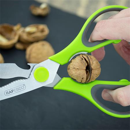 Olló, konyhai, 21 cm, multifunkciós, RAPESCO 3 17-21 cm-es irodai ollók