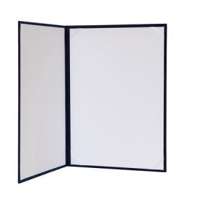 Oklevéltartó, A4, exkluzív, plüss, fekete