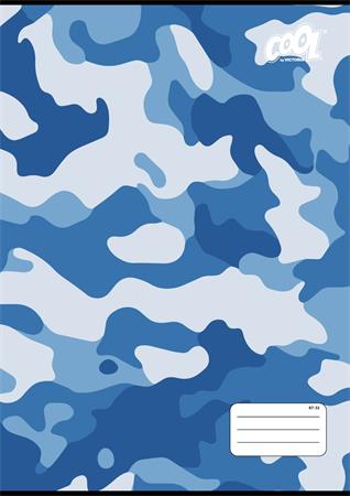 Füzet, tűzött, A4, kockás, 32 lap, COOL BY VICTORIA "Camouflage", "87-32" 2 Füzet, tűzött, A4, kockás, 32 lap, COOL BY VICTORIA "Camouflage", "87-32"