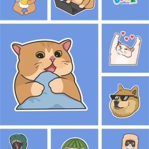 Füzet, tűzött, A4, kockás, 80 lap, COOL BY VICTORIA "Memes"