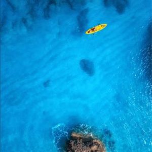 Füzet, tűzött, A4, sima, 80 lap, COOL BY VICTORIA "Boats"