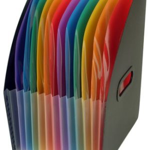 Iratpapucs, PP, 12 részes, VIQUEL, "Rainbow Class", fekete