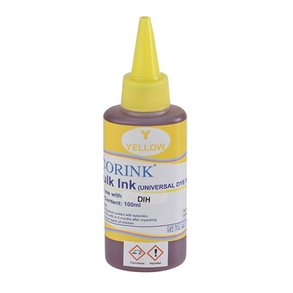 Ink Hp Universal dye yellow 100ml ORINK i594594