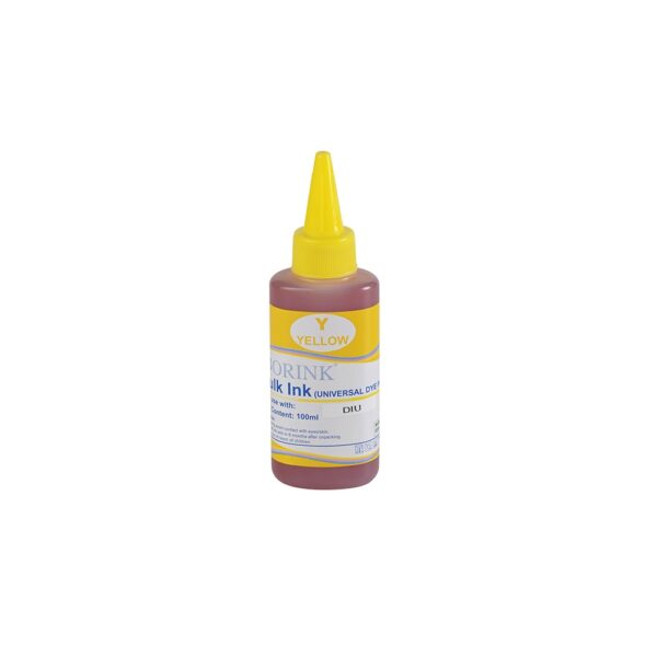 Ink UNIVERSAL dye yellow 100ml ORINK i33709