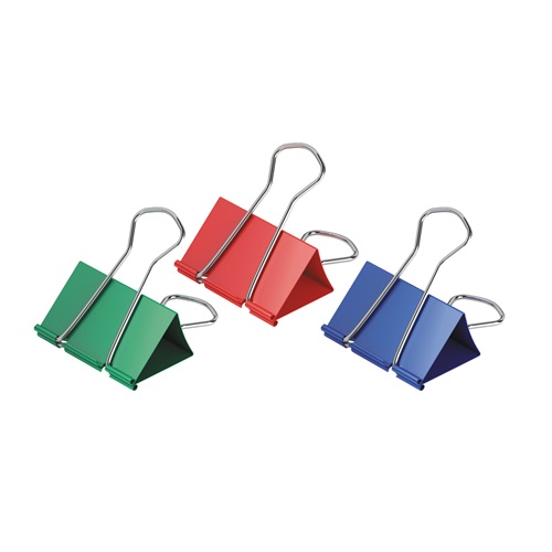 Iratcsipesz ErichKrause 15 mm színes 12 db/doboz 1 Iratcsipesz ErichKrause 15 mm színes 12 db/doboz