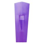 Iratpapucs műanyag Exacompta A/4+ 11 cm gerinccel áttetsző lila - Image 2