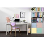 Iratpapucs műanyag Exacompta Mag-Cube Aquarel lila - Image 3